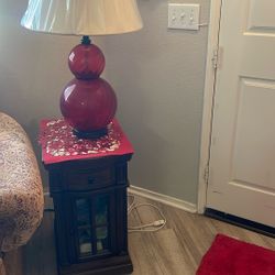Small End Tables With Lamps  Quality 2 Tables And Lamps