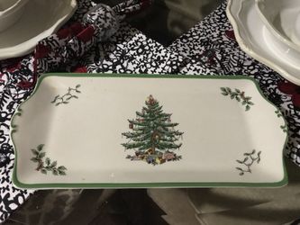 Ceramic Christmas tray