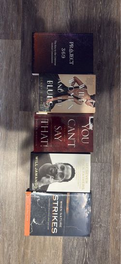 Lot of 5 Mixed Paperback and Hardcover Books