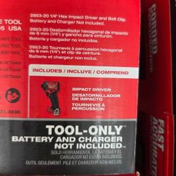 Milwaukee Impact M18 Fuel (Still In Box ) Brand New 