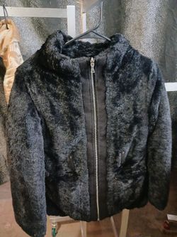 Kids Large Fluff Jacket 