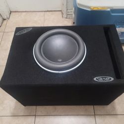 JL Audio 10W7 with double baffled ported ground Shaker box