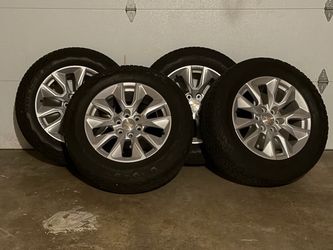 4 Factory Chevrolet Silverado Wheels & Tires