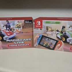 NIB Mario Kart Live Home Circuit Bundle - Mario And Luigi