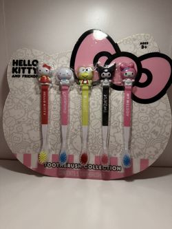 Hello Kitty And Friends, Toothbrush Collection Set Of Five