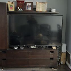 Entertainment Ctr. 65" TV