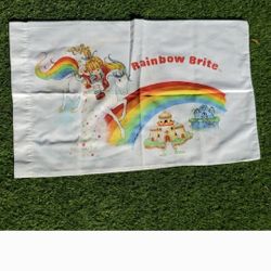 Vintage 1983 Rainbow Brite Standard Pillowcase