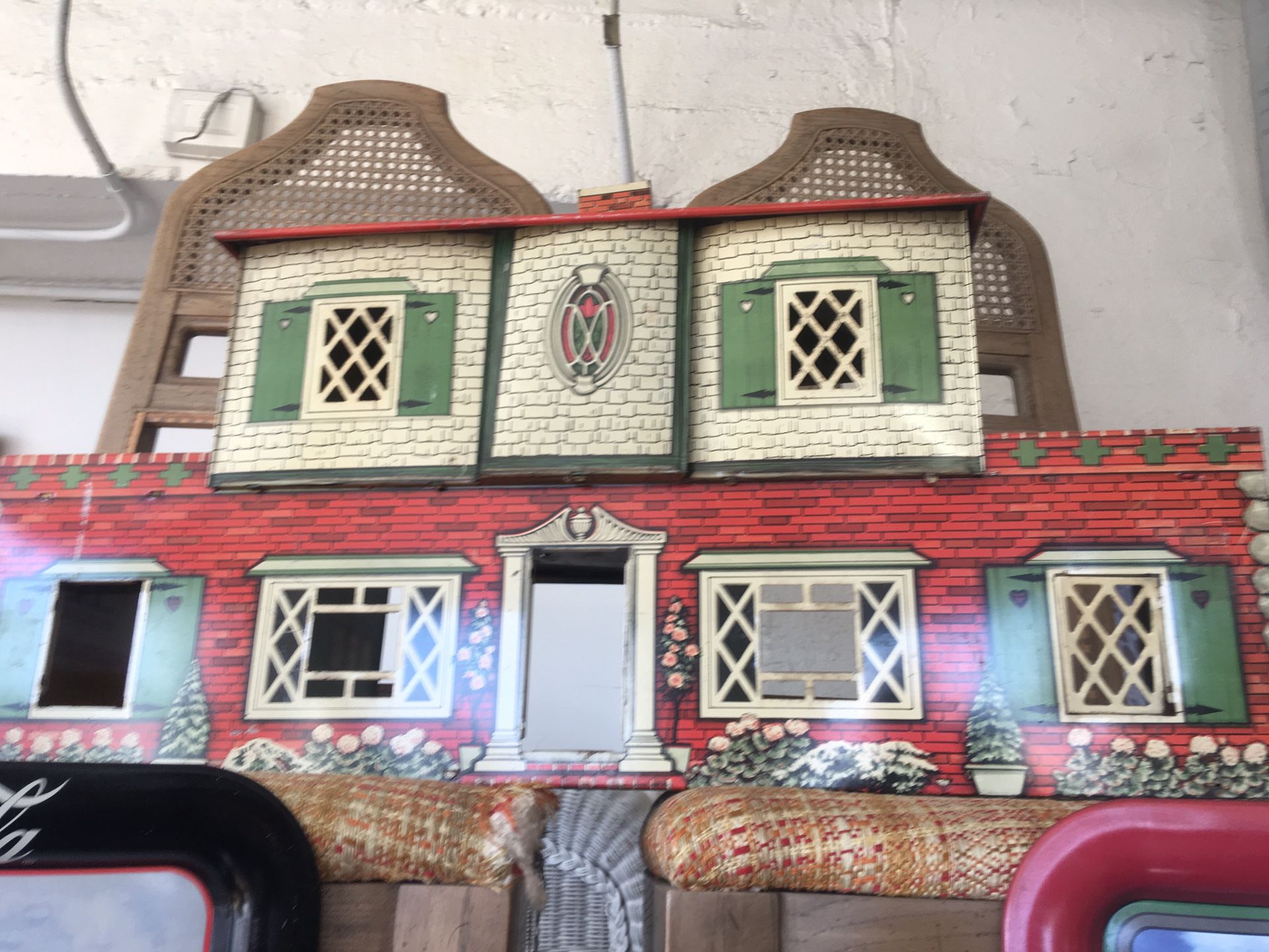 Antique doll house
