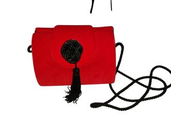 Little Red Clutch Purse