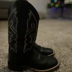 Kids Black Boots 