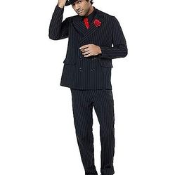 Adult Gangster Costume W/ Fedora Hat 