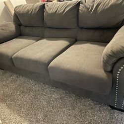 Grey Couches Loveseat & Sofa