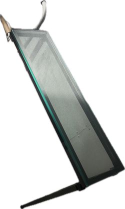 Glass end table