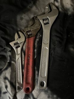 8”,10”,12” crescent wrench set