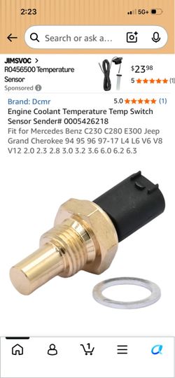 Engine coolant sensor
