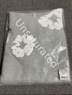 BRAND NEW DENIM TEAR HOODIE!