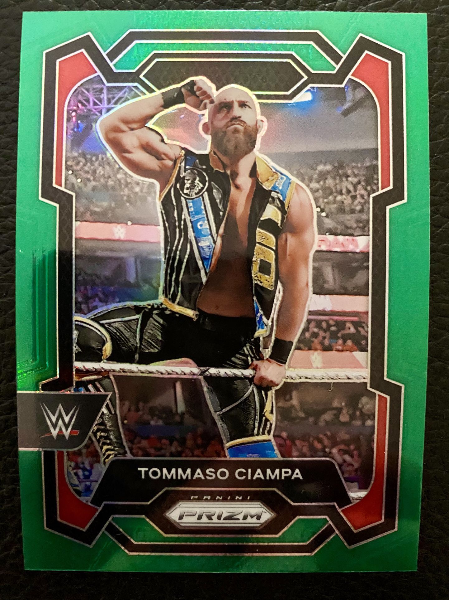 Tommaso Ciampa 2024 Panini Prizm WWE #125 GREEN PRIZM! 