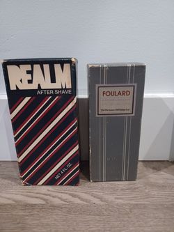 Vintage After Shave Bundle- Realm & Foulard