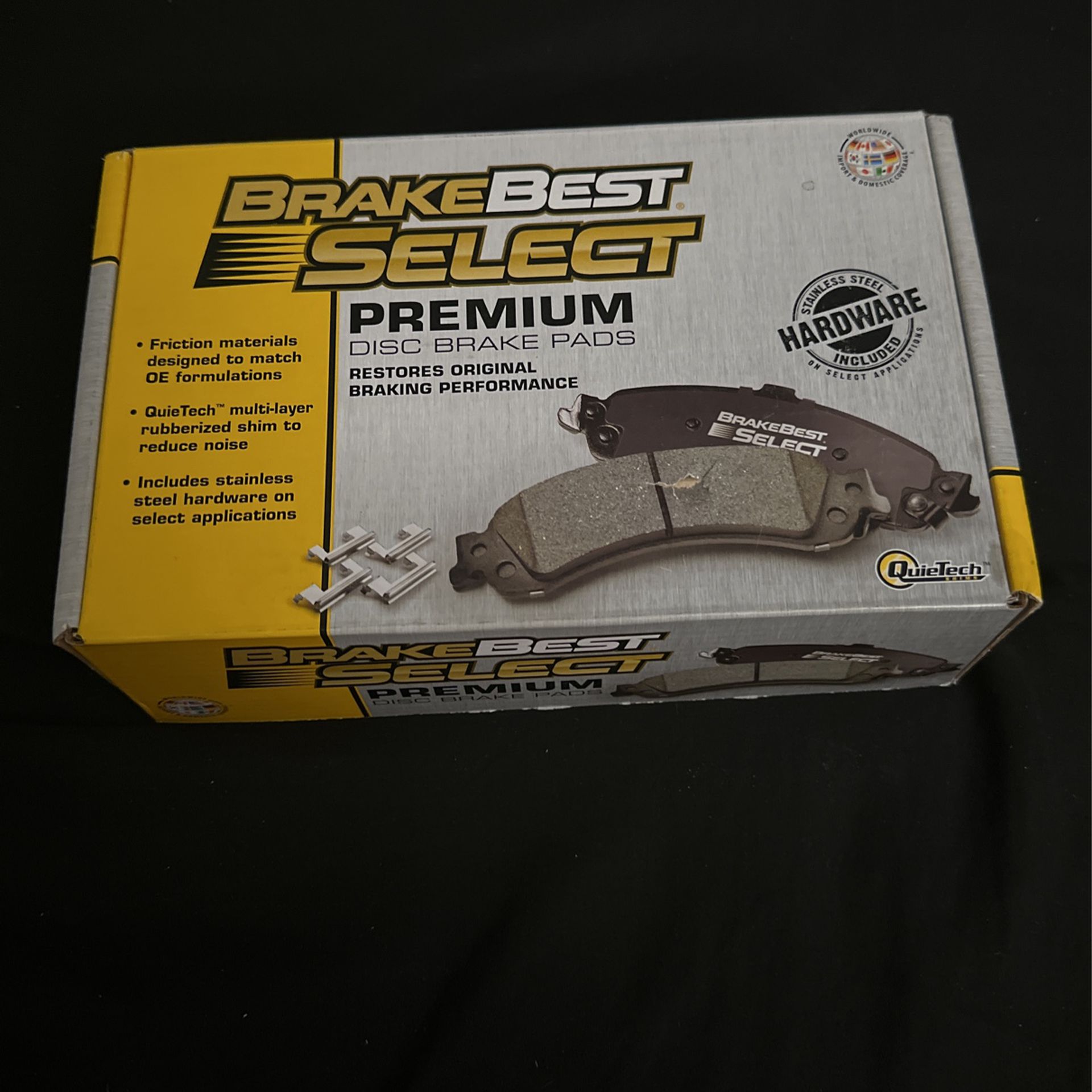 BrakeBest Select Ceramic Front Brake Pads - SC1447