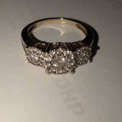 14k Gold Engagement Ring 