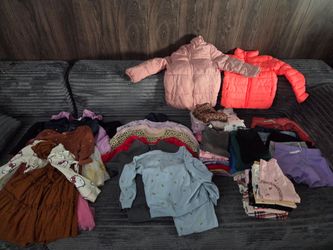 Bundle of girls clothes