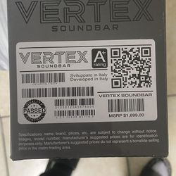 Vertex Soundbar