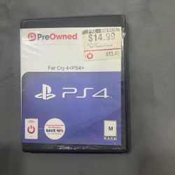 Far Cry 4 PS4 $10