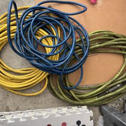 Flexzilla Air Hose, 1/2 in. x 50 ft., 3/8 in. MNPT Fittings Heavy Duty and extra reg 50ft air line