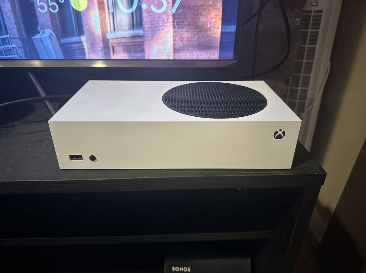 Xbox Series S + Two Controllers + Studio Headset