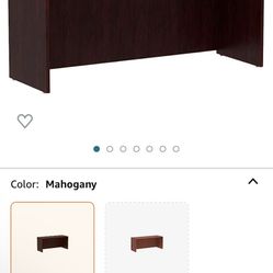 Desk - Alera Credenza Shell - 72x24 - Mahogany