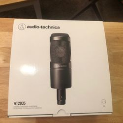 Audio-technica AT2035 Cardioid Condenser Microphone 