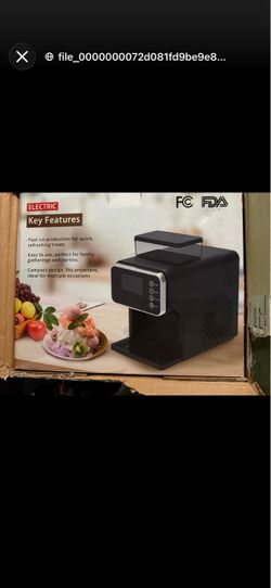 NEW Snowflake Ice Maker / Frozen Dessert Machine