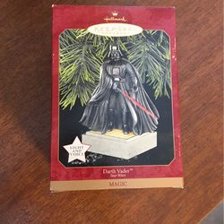 Darth Vader Christmas Ornament Vintage