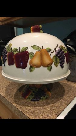 Home Interiors Sonoma Better Home Cake Plate