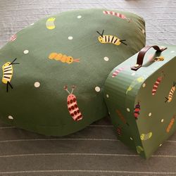 Floor Pillow & Suitcase Set