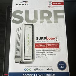 Arris SURFboard SB8200 DOCSIS 3.1 Cable Modem 