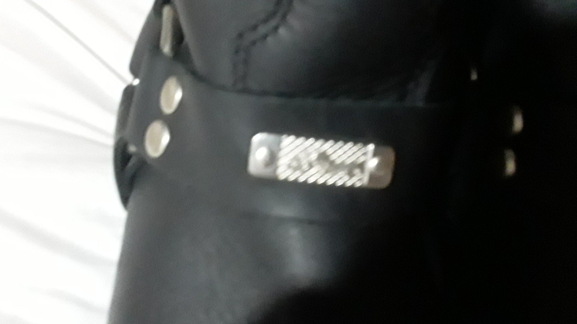 Motorcycle riding boots size 7