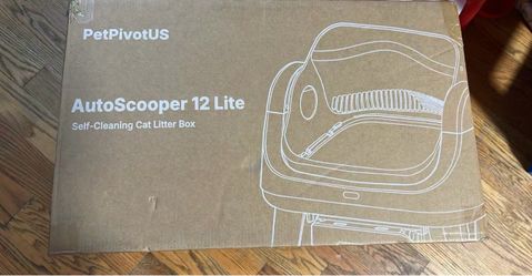 PetPivotUS AutoScooper 12 Lite Self-Cleaning Cat Litter Box