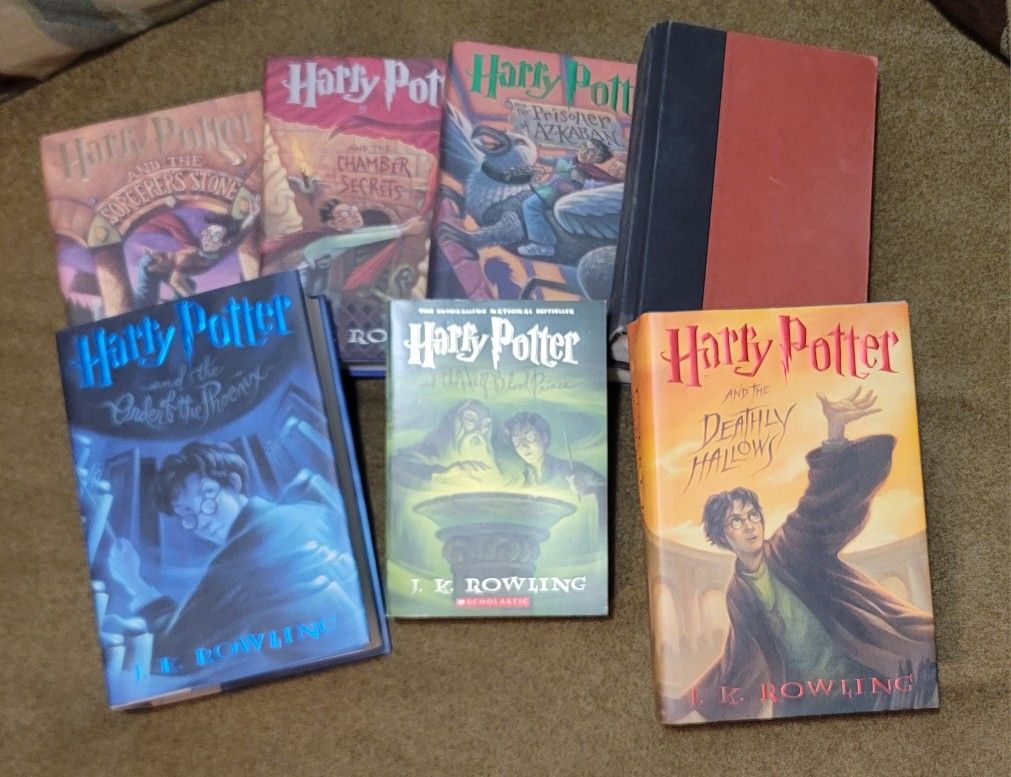 Harry Potter Complete Set Of Books