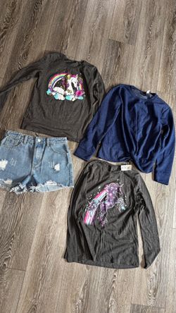 Girls bundle 10,12 in new condition and new