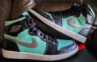 DS Custom Air Jordan I 1 High OG Retro White Black Tiffany Blue Size 8.5 Diamond Supply Company Co 2014
