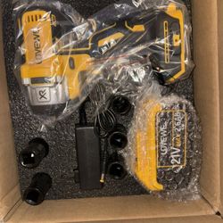 LOVEWE 21V Cordless Impact Wrench kit