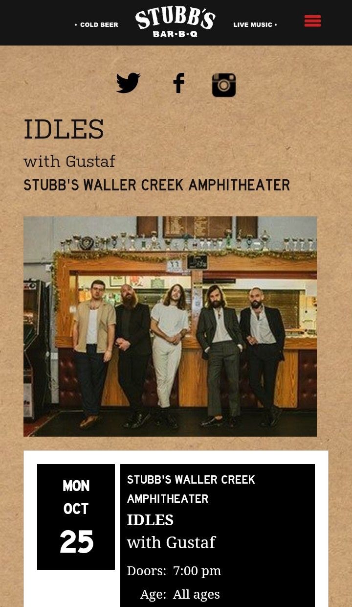 IDLES TICKETS FOR SALE 