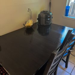 IKEA extendable table With 4 Chairs
