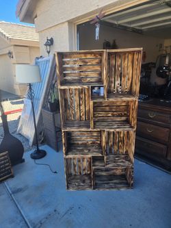 Custom Hand Made Shelving Unit