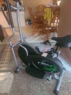 body rider exercise bike / elliptical 75 