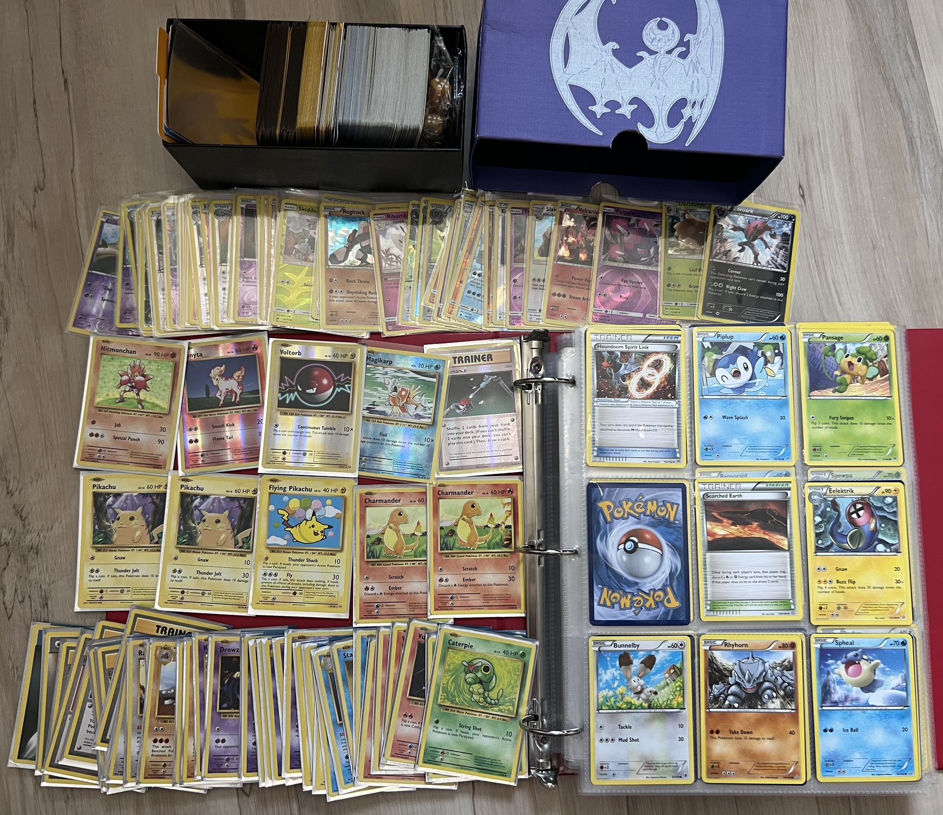 Huge Pokmon Card Binder Lot 2013-2017 Pikachu Eevee Dragonite And More for  Sale in Mesa, AZ - OfferUp