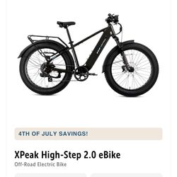Brand New In The Box Sealed Lectric X Peak E Bike Electric Bicycle 
