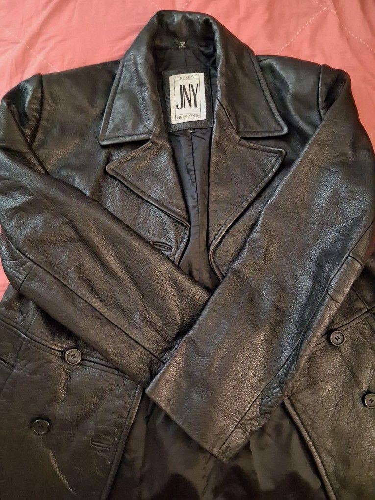 Ladies Leather Jacket.