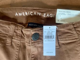 American Eagle Jeggings Brown 4